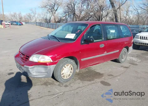 2000 Ford Windstar Lx z USA, uszkodzony, nr VIN 2FMZA514XYBA81176